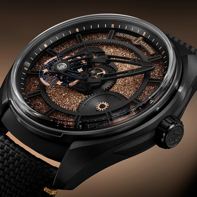 Ulysse Nardin Freak [X Crystalium] Zifferblatt-Detail